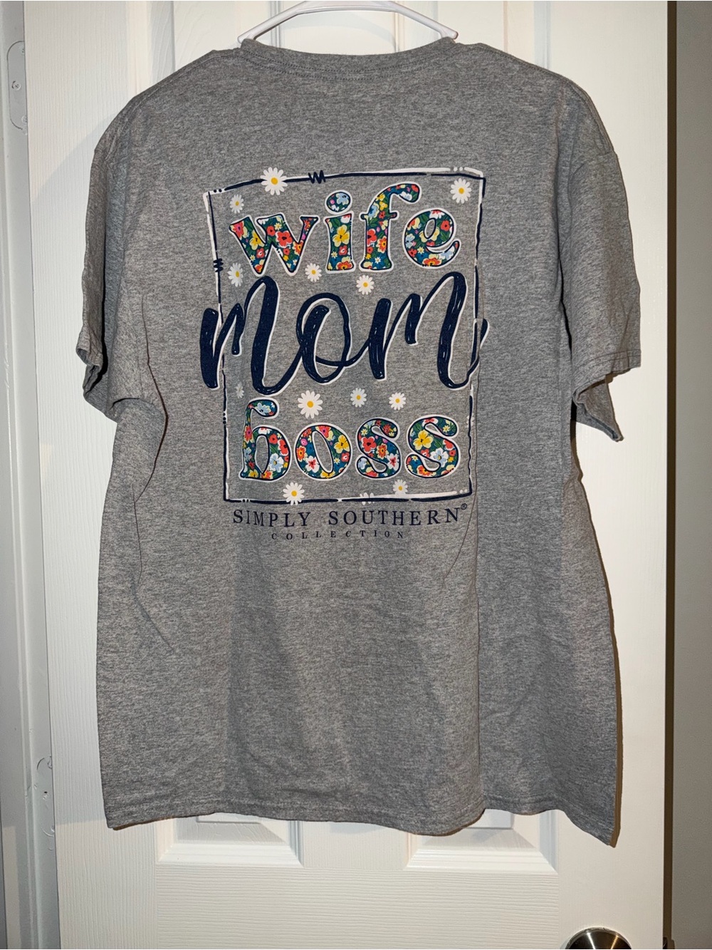 Simply Southern WIFE MOM BOSS Short Sleeve Tee